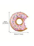 Donut Party Supplies 23 Inch Pink Donut Foil Balloon with Rose Gold Letters for 2nd Birthday