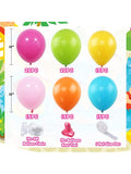 100 Pc Pool Party Balloon Garland Kit for Summer Birthday or Beach Party