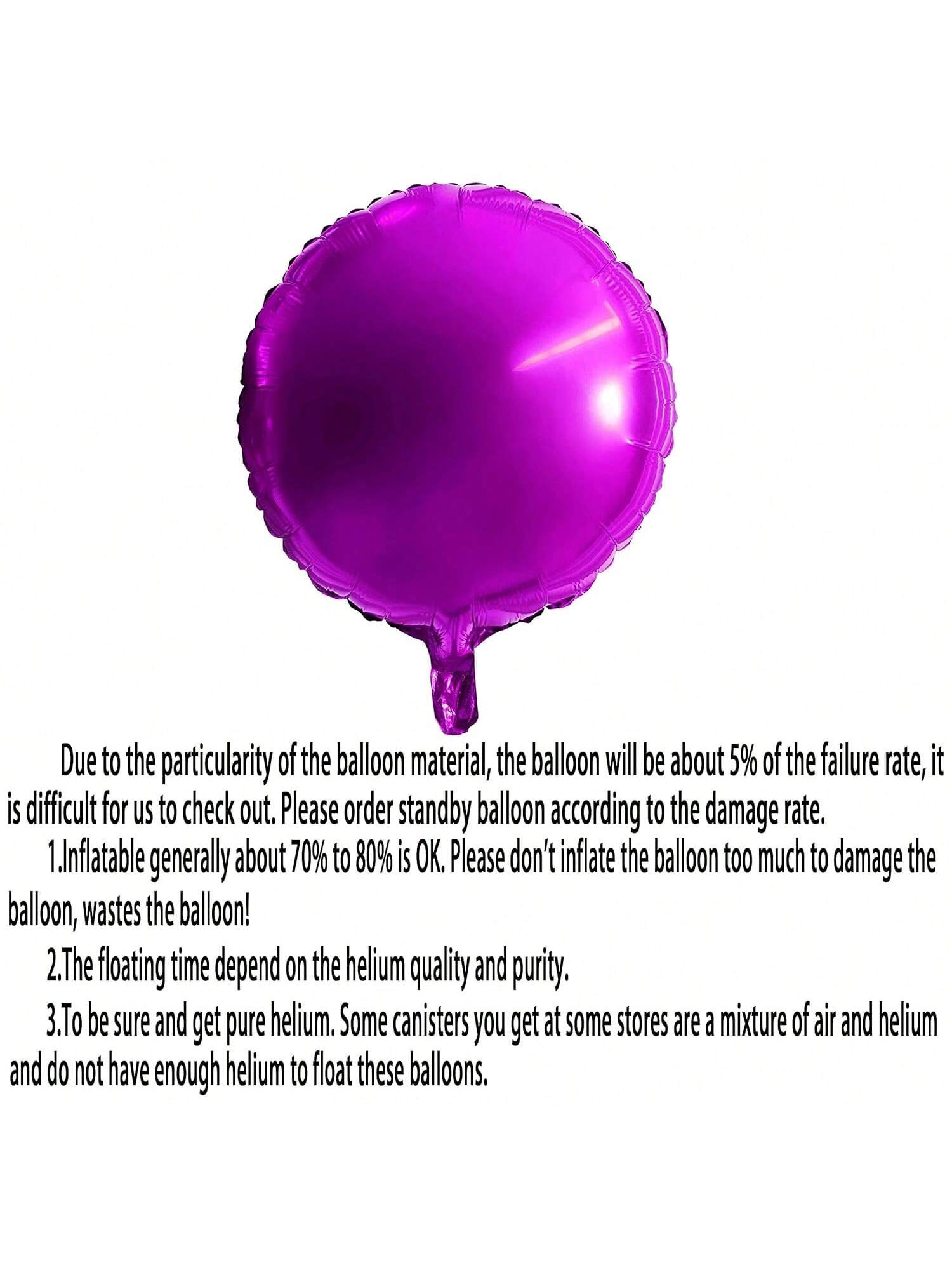 18 Inch Hot Pink Foil Balloons 25 Pc for Birthday Bachelorette and Party Favors