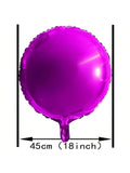 18 Inch Hot Pink Foil Balloons 25 Pc for Birthday Bachelorette and Party Favors