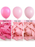 99-Piece Pastel Pink Balloon Arch Kit for Shower, Bridal, or Birthday Party