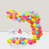 100 Pc Pool Party Balloon Garland Kit for Summer Birthday or Beach Party
