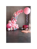 600pcs Pink & White Balloon Set for Wedding and Bridal Shower Garland