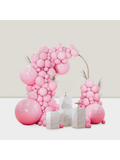 99-Piece Pastel Pink Balloon Arch Kit for Shower, Bridal, or Birthday Party