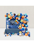 DIY Outer Space Balloon Arch Kit 148pcs For Shower, UFO, Rocket, Planet Theme Party