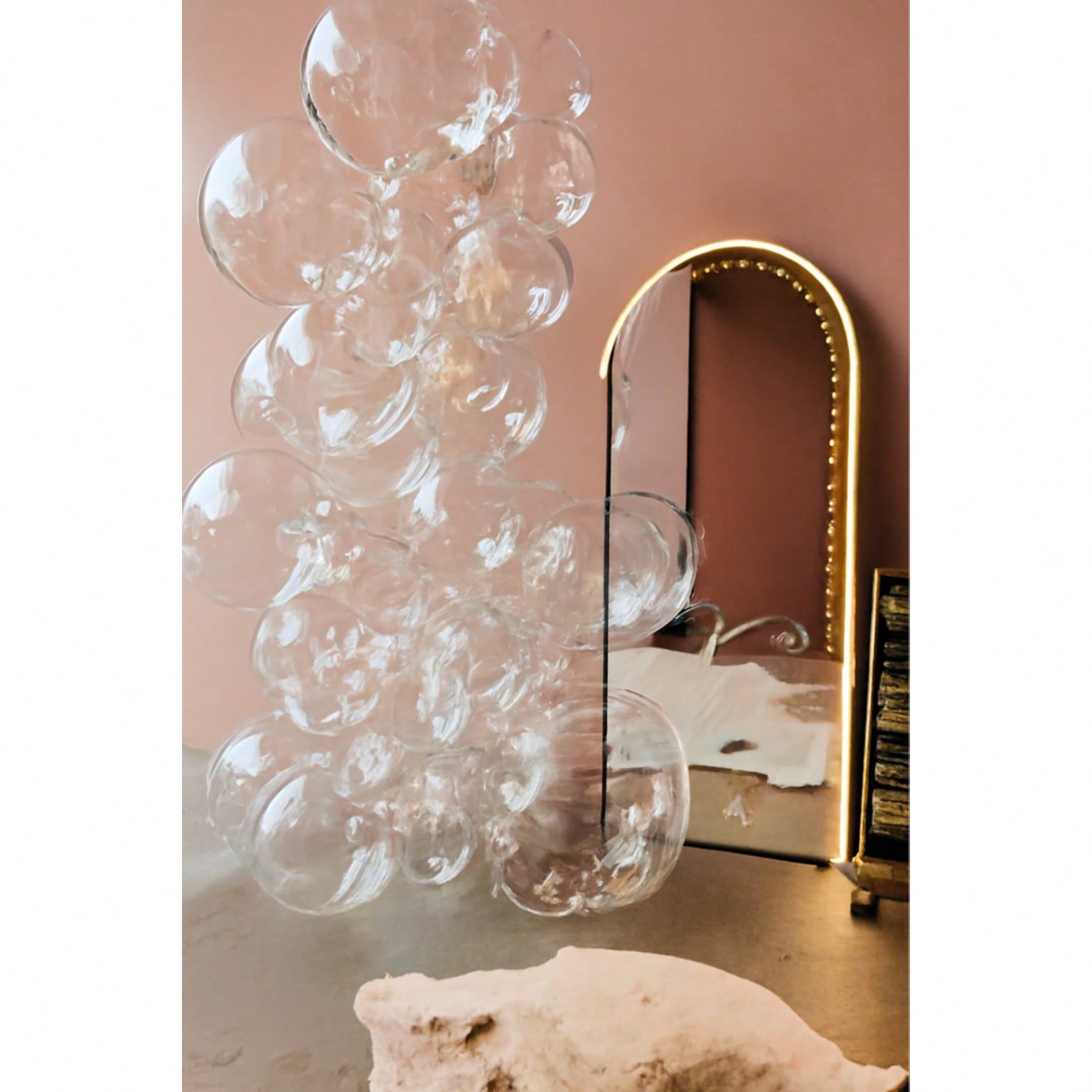 50pc Clear Bobo Balloons 10 18 24 Pre-Stretched for Arch Garland Decor