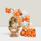DIY Orange Balloon Arch Kit "Little Cutie Is On The Way" Showers & Birthday Party Decor