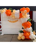 DIY Orange Balloon Arch Kit "Little Cutie Is On The Way" Showers & Birthday Party Decor
