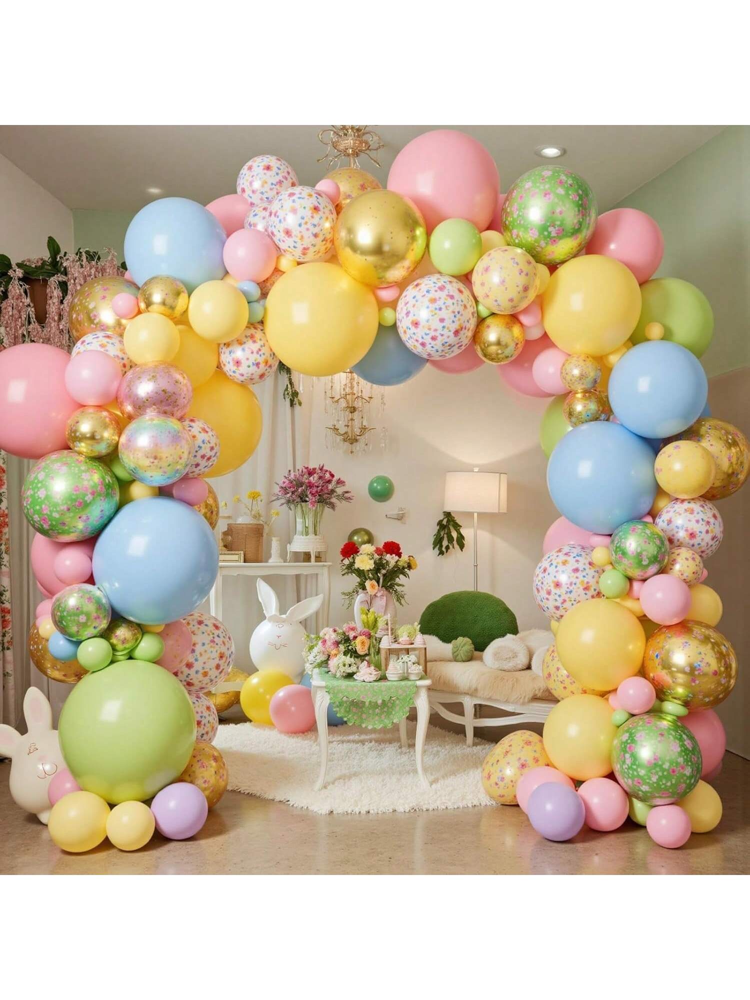 15 Pc 18 Inch Pastel Latex Balloons for Birthday Wedding and Party Garland Decor