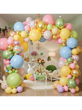 15 Pc 18 Inch Pastel Latex Balloons for Birthday Wedding and Party Garland Decor