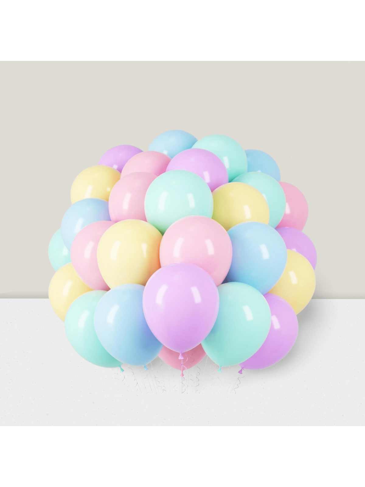 66 Pack 12 Inch Pastel Macaron Latex Balloons for Parties & Celebrations