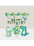 Dinosaur Birthday Decorations Dino Balloons Banner Confetti Party Supplies