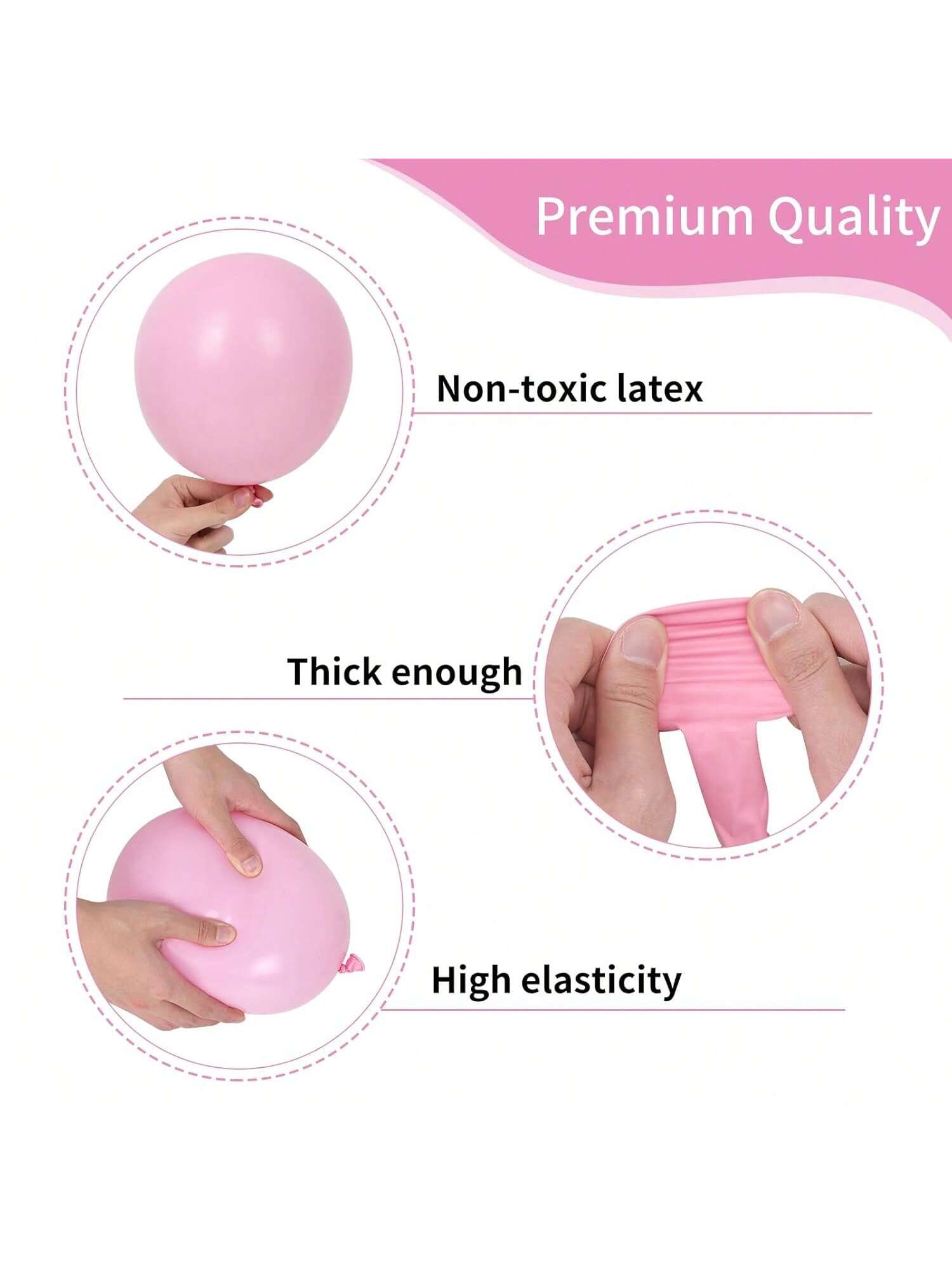 105 Pc Balloon Garland Kit 5-18 Inch for Wedding Birthday and Shower Parties