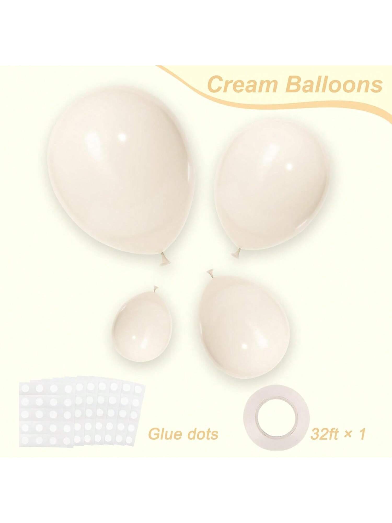 105 Pc Balloon Garland Kit 5-18 Inch for Wedding Birthday and Shower Parties