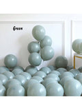139PCS Bridal Shower Balloon Arch Kit in Sage Green, Pink & Gold