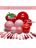 Double-Stuffed Strawberry Balloon Arch Kit Pastel Red Pink Coral Balloons