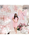 116pcs Pearl Pink Balloon Garland Kit Pink White Balloons Party Decor