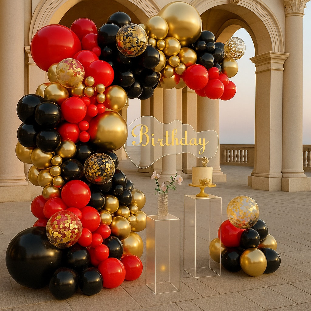 147pcs  Balloon Arch Kit For Wedding, Engagement, Bridal Shower & Birthday Decor