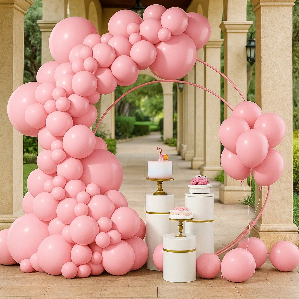 105 Pc Balloon Garland Kit 5-18 Inch for Wedding Birthday and Shower Parties