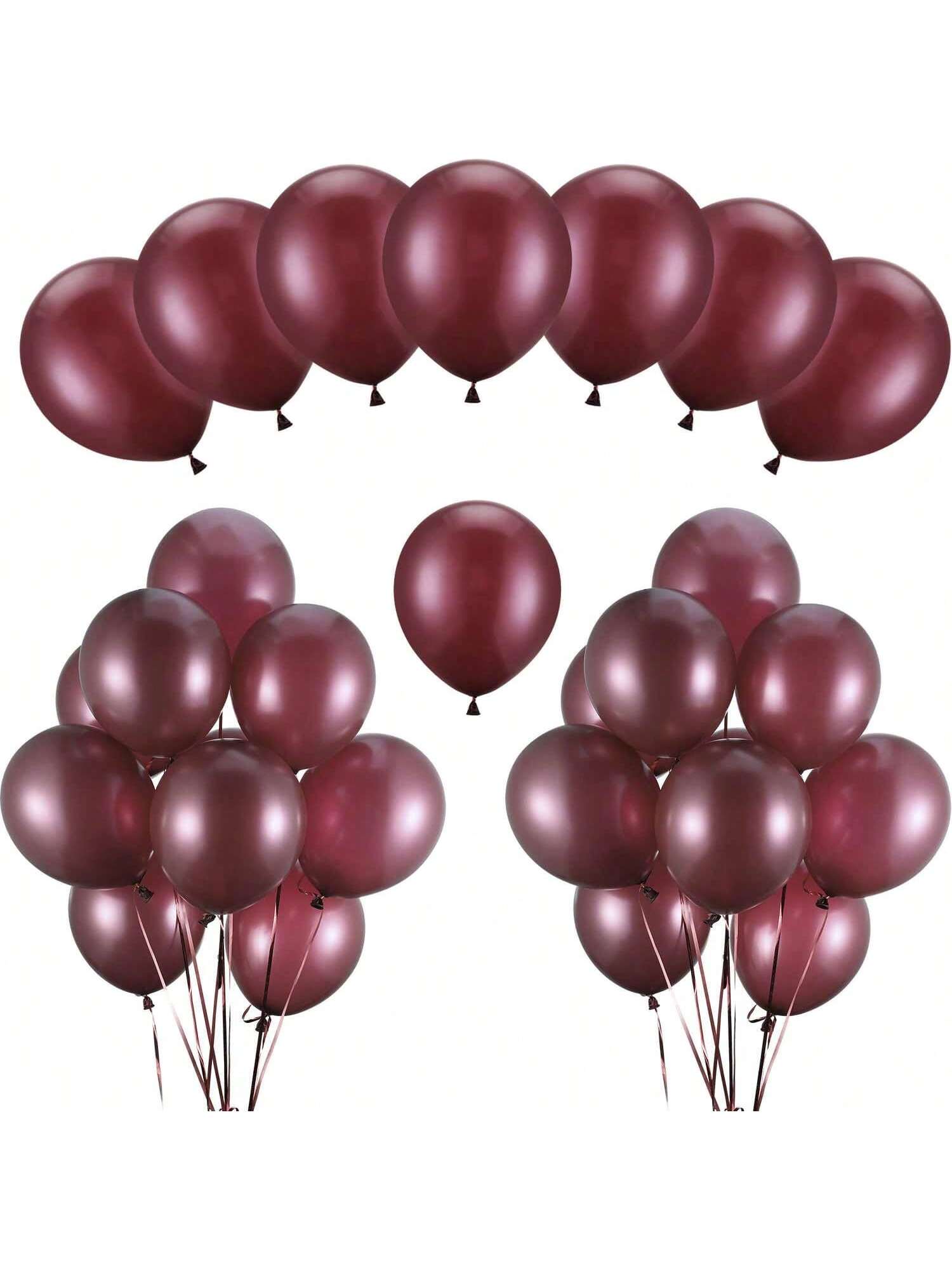 100-Pc 10-Inch Coral Latex Balloons for Weddings Showers and Party Decorations