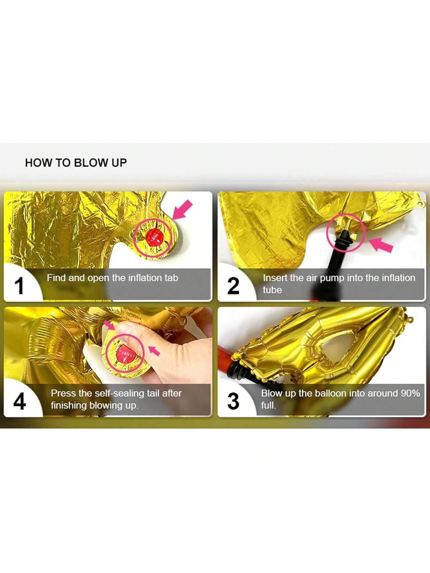 32in Rainbow Gradient Number Foil Balloons for Party Decorations