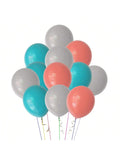 200PCS 5in Mini Pastel Balloons in Rainbow Colors for Wedding Birthday Shower