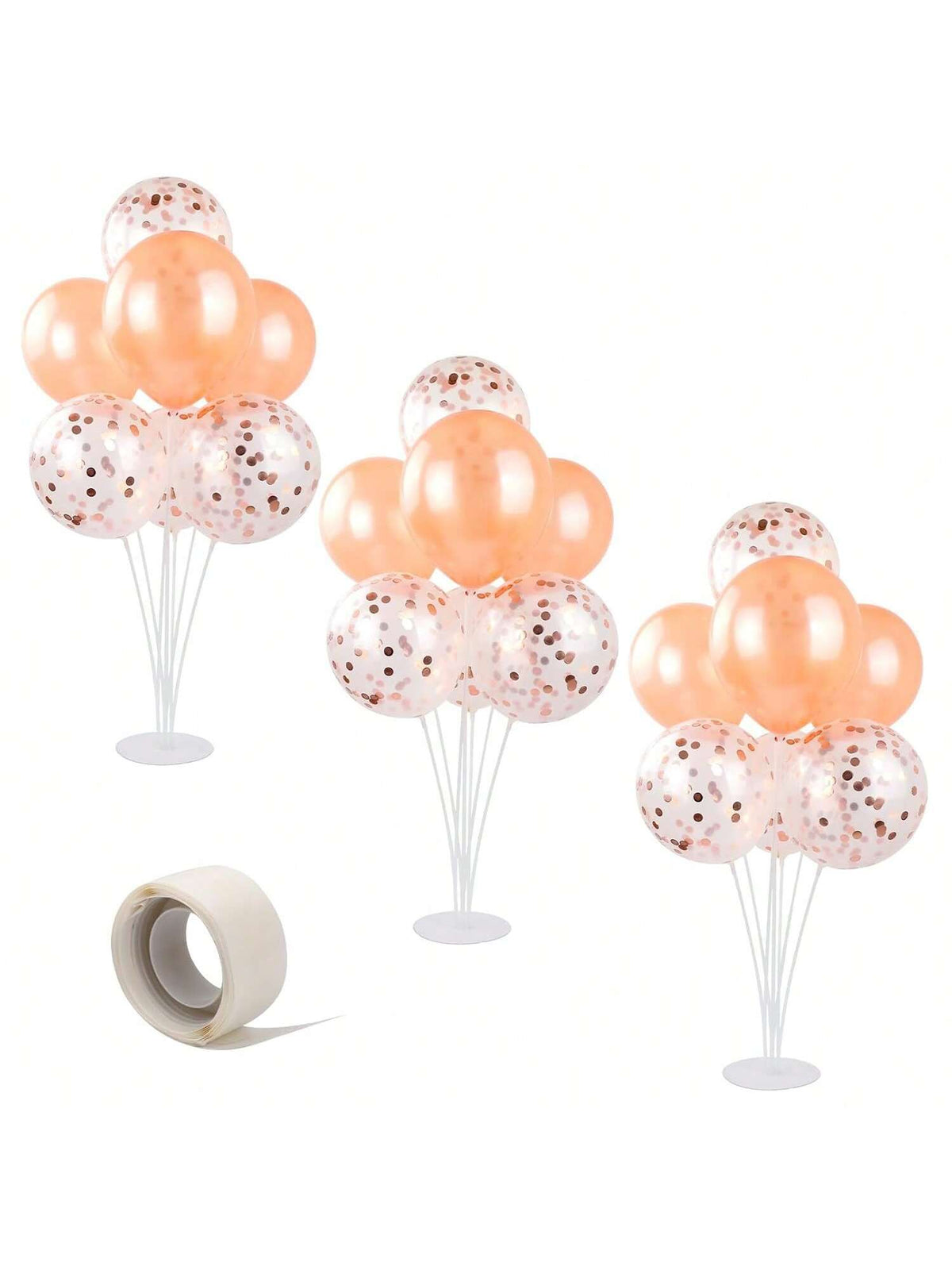 120pcs Balloon Clips Connectors for Arches Columns & Party Decor