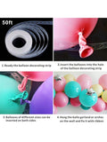 50ft Balloon Strip Tape for Making Party Arches and Garlands