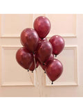 20 Fall Balloons in Burgundy Orange Yellow Gold for Party and Wedding Decor