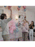 Gender Reveal Balloons 36in Black 2-Pack Party Decoration Kit