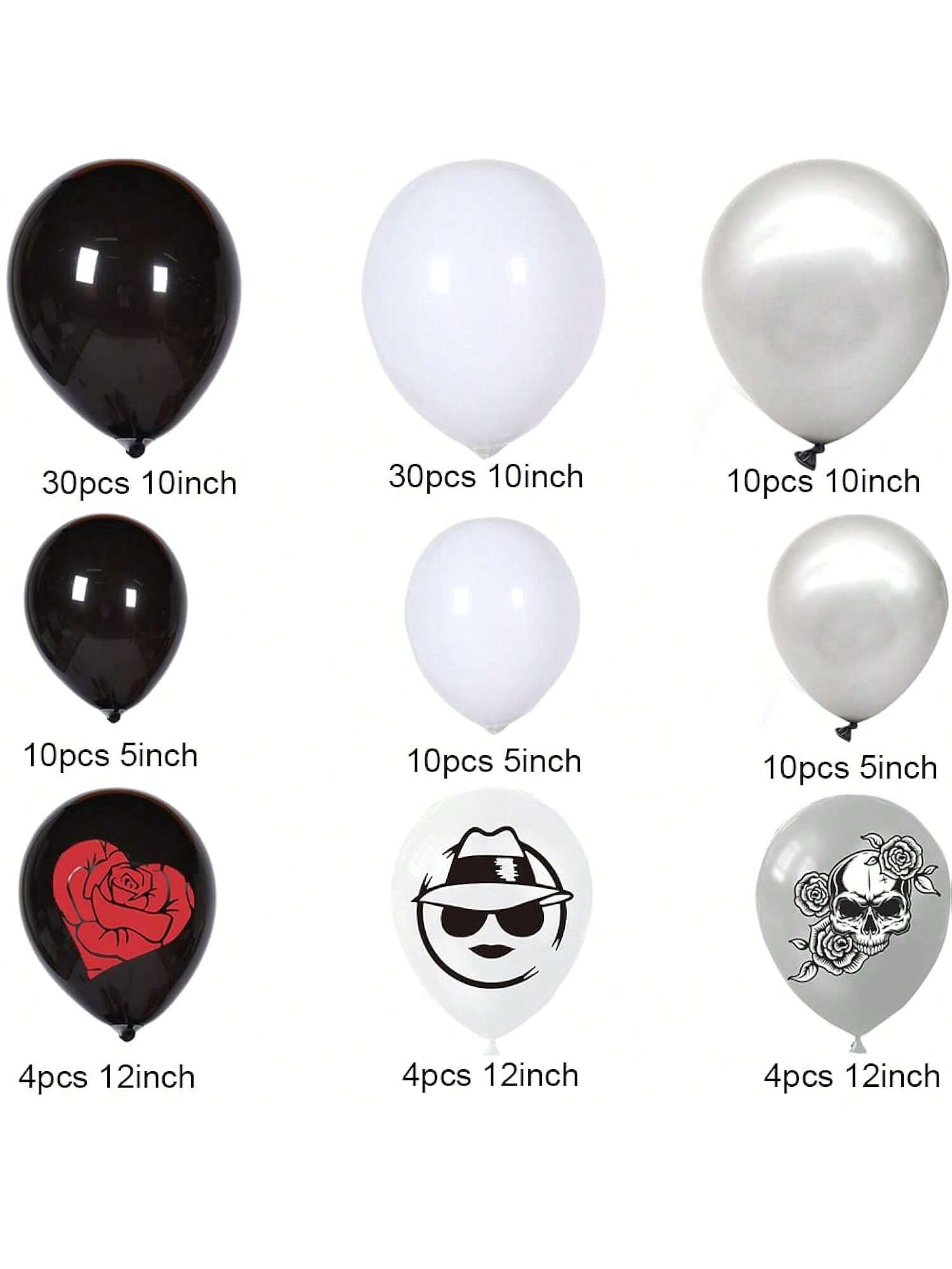 114PCS Party Balloon Garland Kit for Early 2000s Theme Birthday Party Decor
