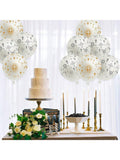 36pcs Cross God Bless Balloons 12in for Baptism Christening First Communion & Party Decor