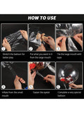 40pcs Clear Bobo Stuffed Balloons for Weddings Birthdays Party Decor