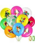 50pcs Hawaiian Luau Balloon Kit for Tropical Wedding & Summer Party Decorations