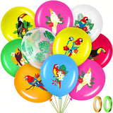 50pcs Hawaiian Luau Balloon Kit for Tropical Wedding & Summer Party Decorations