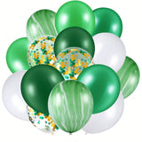 60PCS Agate Confetti Balloons Jungle Shower Wedding Birthday Party Decor