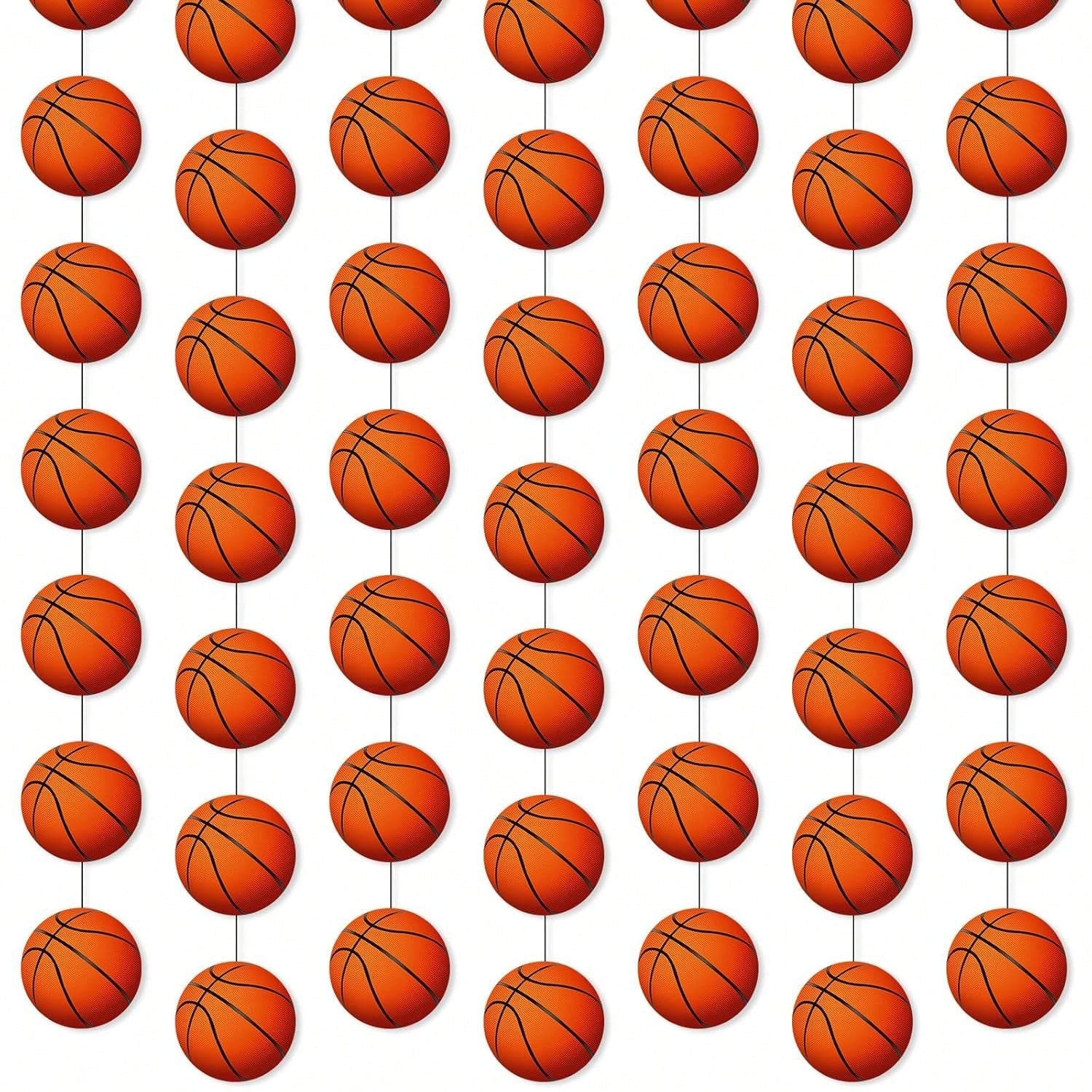 8pcs Sports Party Banners Hanging Decorations for Teens Birthday & Shower
