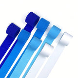 Blue Crepe Paper Streamers 8 Rolls 656ft Birthday Party Decorations