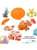 30pcs Tropical Fish Hanging Swirl Decorations Under the Sea Party Supplies