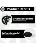 60PCS Race Car Party Hanging Swirls with Tire Decorations for Birthday Parties