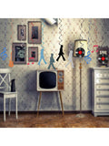 24pcs 60s Retro Rock and Roll Hanging Swirls Party Decor