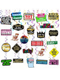 25pc Happy Retirement Hanging Swirls Party Decorations