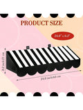4PCS 3D Black Paper Awning Wall Decorations Circus Birthday Party Decor
