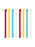 Carnival Circus Party Decorations 8 Rolls Red Blue Yellow Crepe Streamers
