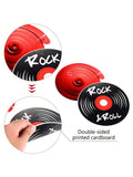30pcs Rock and Roll Music Party Hanging Swirl Ceiling Decorations