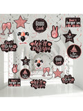 30pcs Farewell Party Decorations Glitter We Will Miss You Rose Gold Ceiling Decor