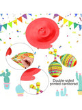 Mexican Fiesta Hanging Swirls 30pcs Cinco de Mayo Party Decor