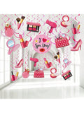Spa Day Hanging Swirls 30pcs Makeup & Nail Party Ceiling Decor