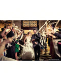 50pc Champagne Lace Ribbon Wands with Bells Party Favors Streamers
