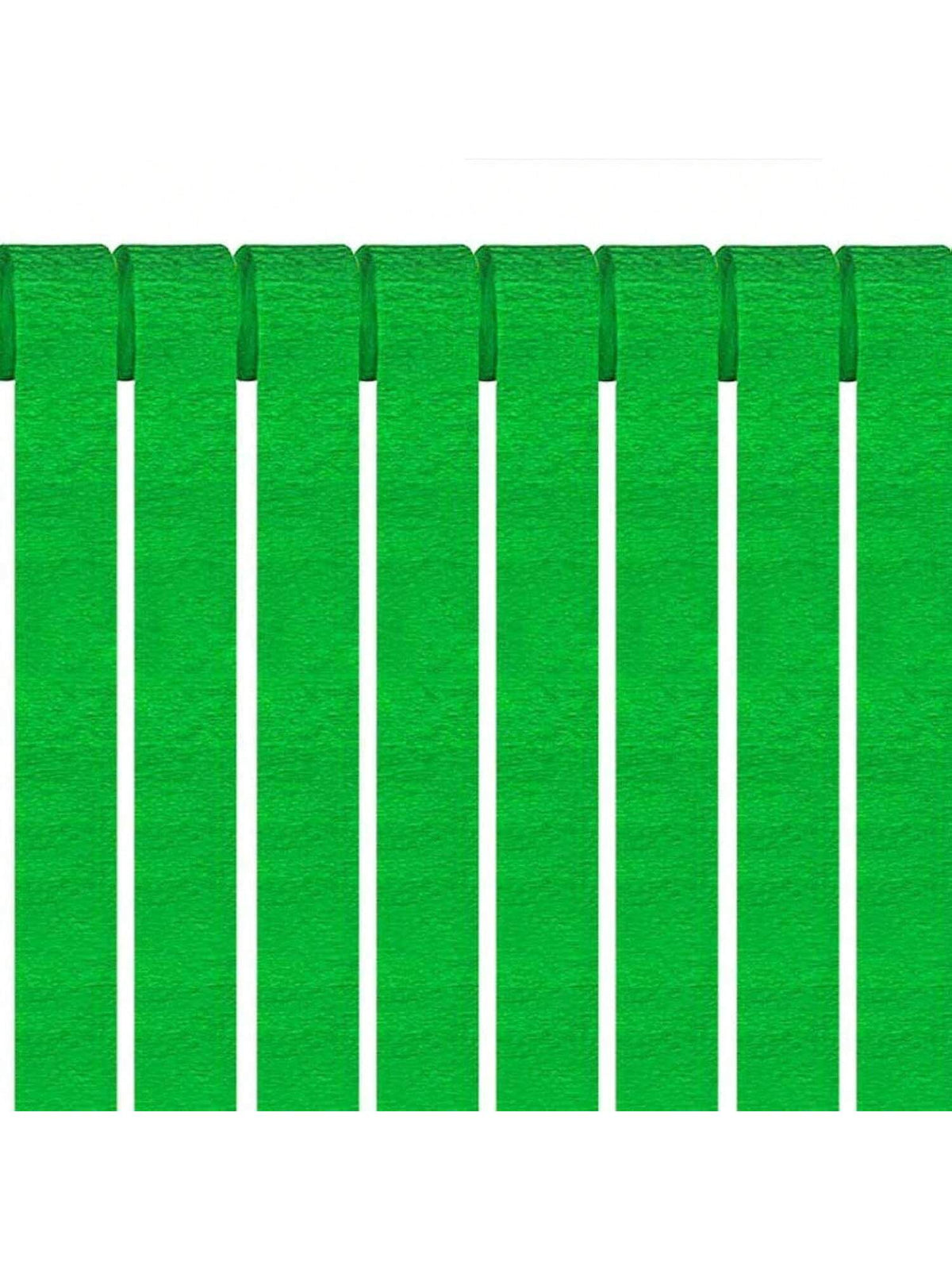 81 Feet Green Party Streamers6 Rolls Green Crepe Paper Streamers Decorations